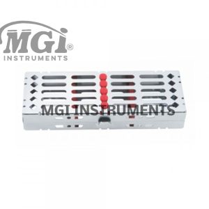 thumbnail image 2 of HTI Stainless Steel Surgical Dental Instrument Cassette Tray – Sterilization Box 7x3x1.5 2 of 3