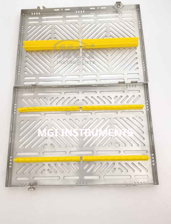 Dental sterilization cassette tray